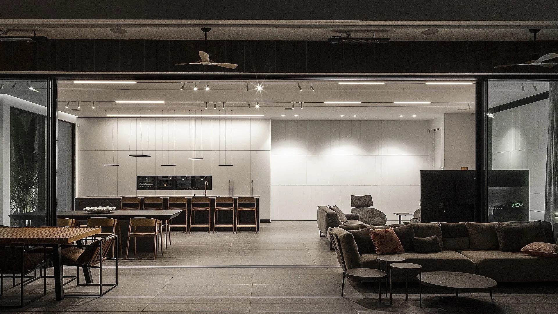 Residential Project in Kiryat Ata Nighttime View