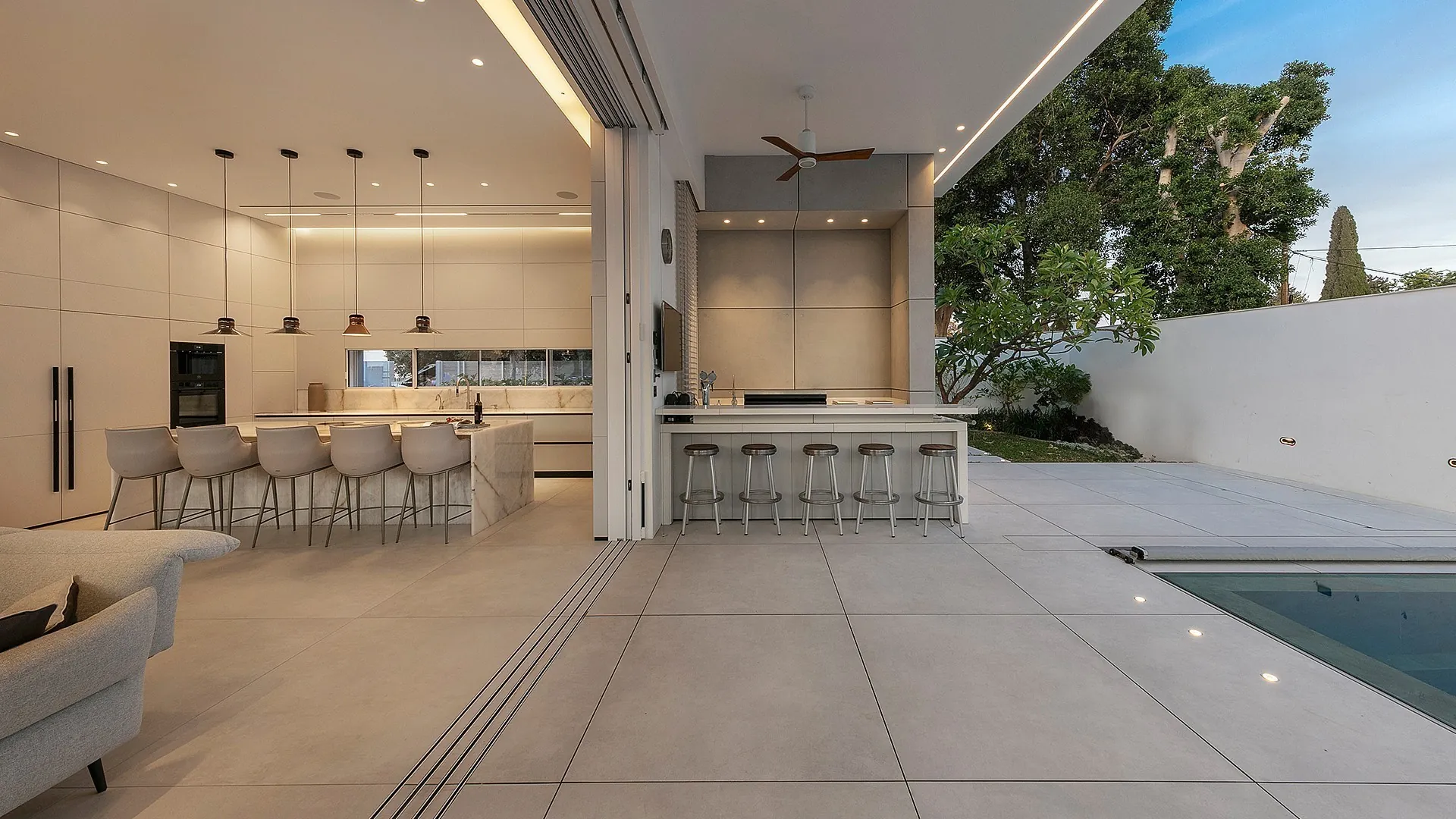 Villa Village Interior and Outdoor Area