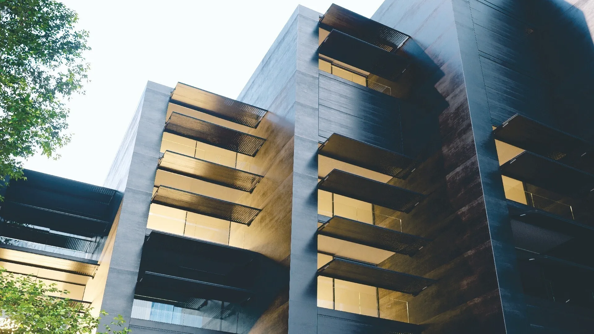 Image 1 of Kinetic Facade Shading Vertical Pivot Shading Systems