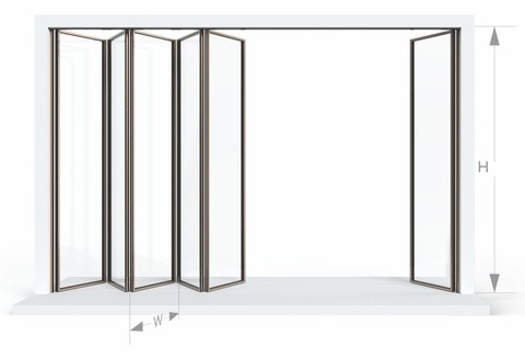 LEFT - 2, 3, 4, 5, 6, 7 Sashes<br>RIGHT - 1 Sash typology