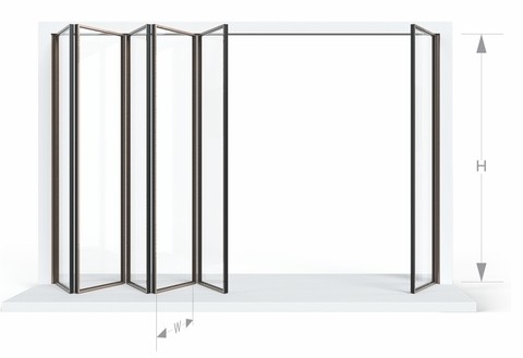 LEFT - 2, 3, 4, 5, 6, 7 Sashes<br>RIGHT - 1 Sash typology