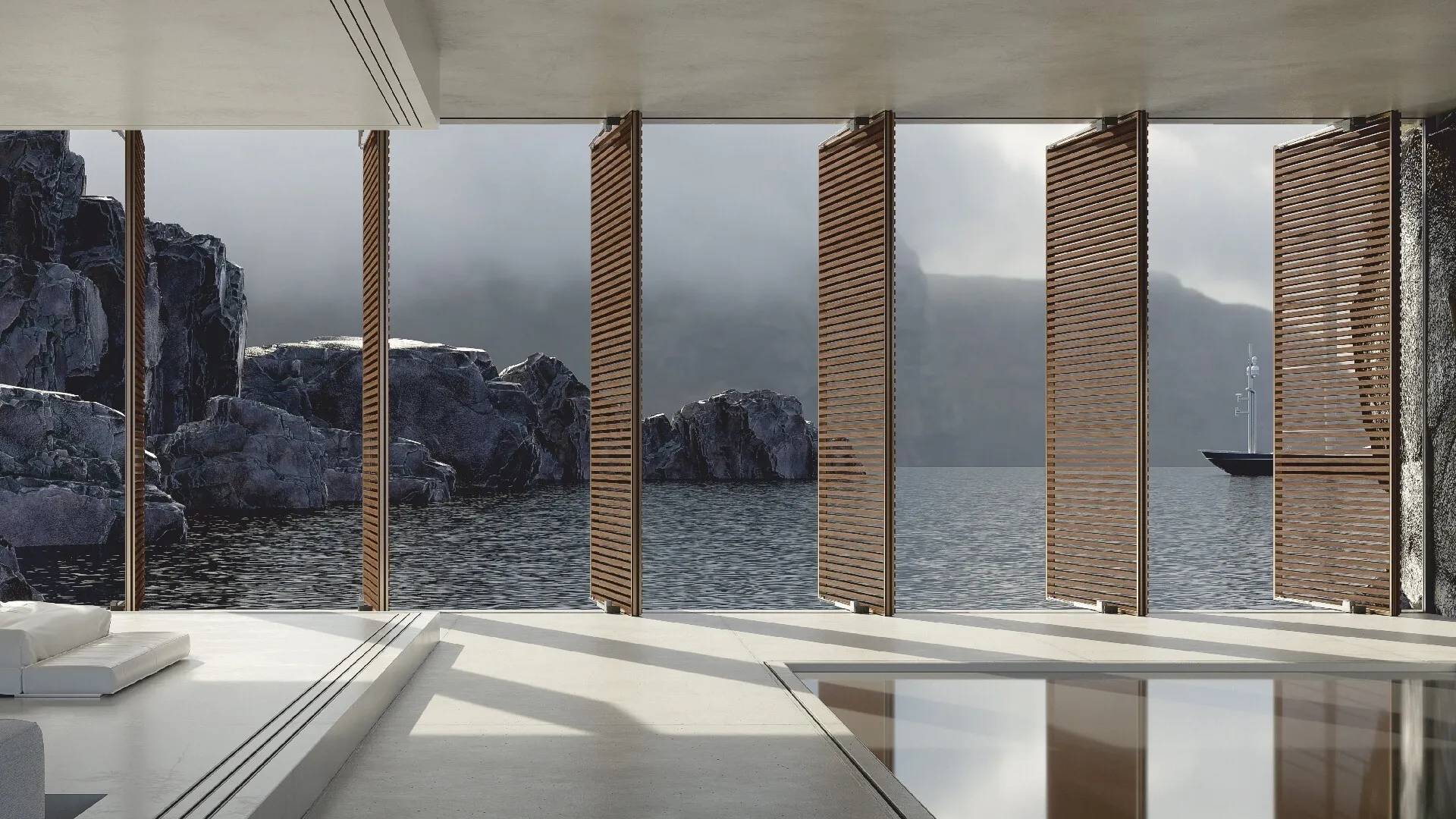 Image 1 of Kinetic Facade Shading Horizontal Pivot Shading Systems